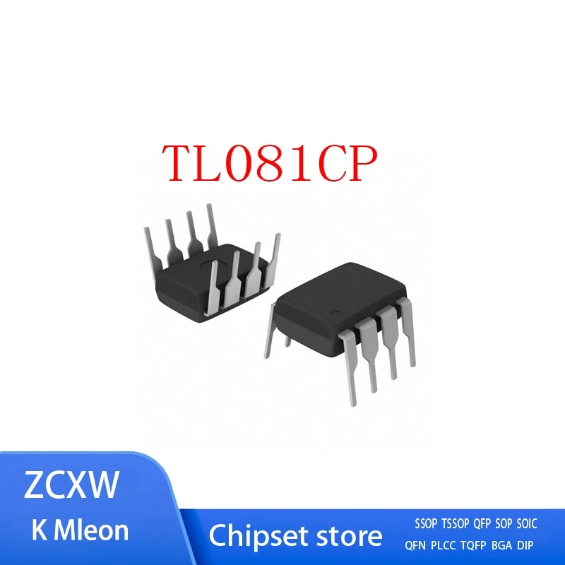 

Новый оригинальный 10 шт./лот TL081CP TL081 TL081C операционный усилитель DIP-8