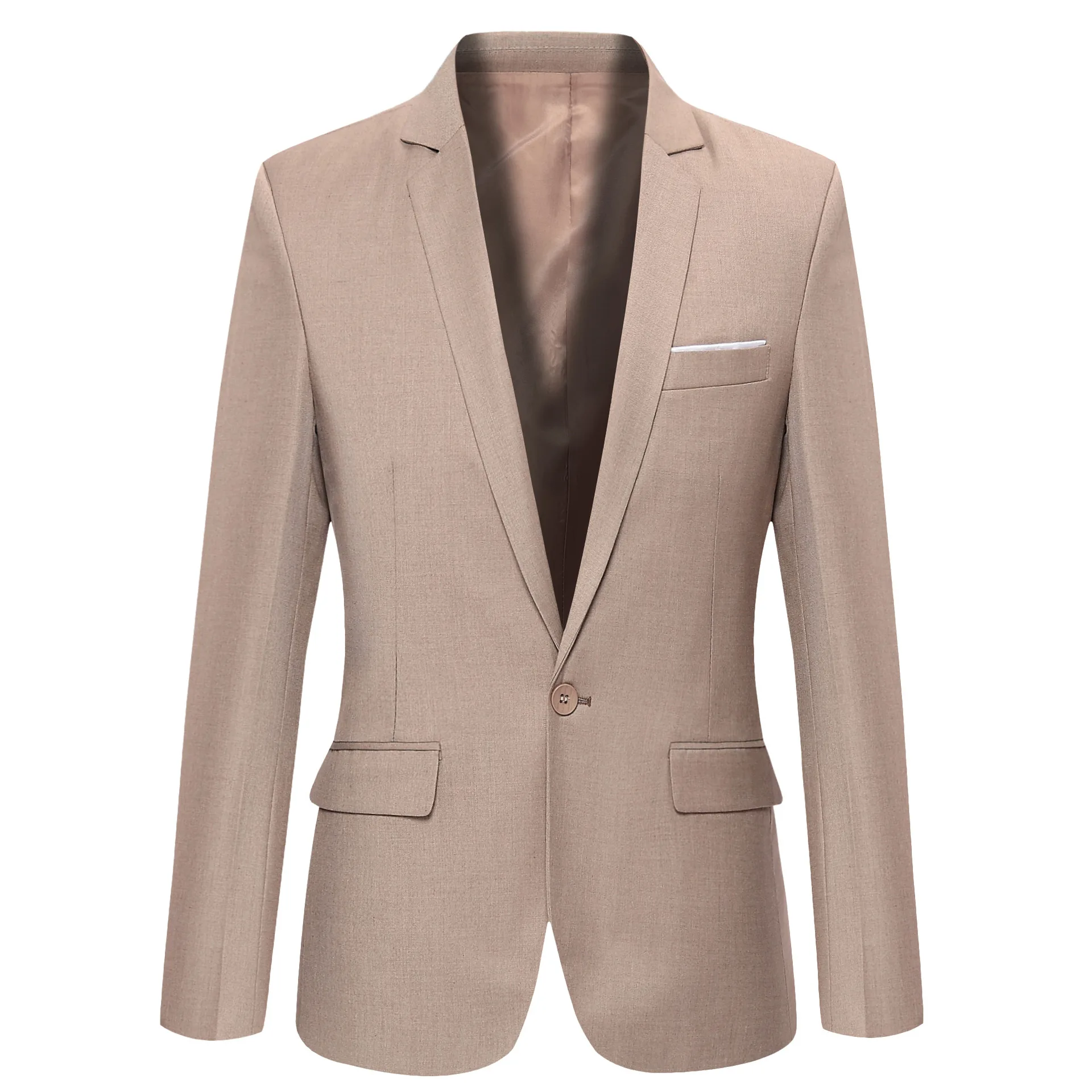 

youth suit jackets,casual suits, custom suits, youth suit jackets, slim fit, professional small suits apricot