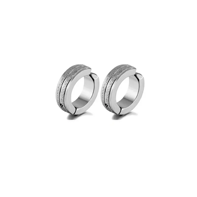 1pair 4*9mm Stainless Steel Hoop Earrings For Women 1133 Piercing Jewelry Earring Prevent Allergy Jewelry Wholesale