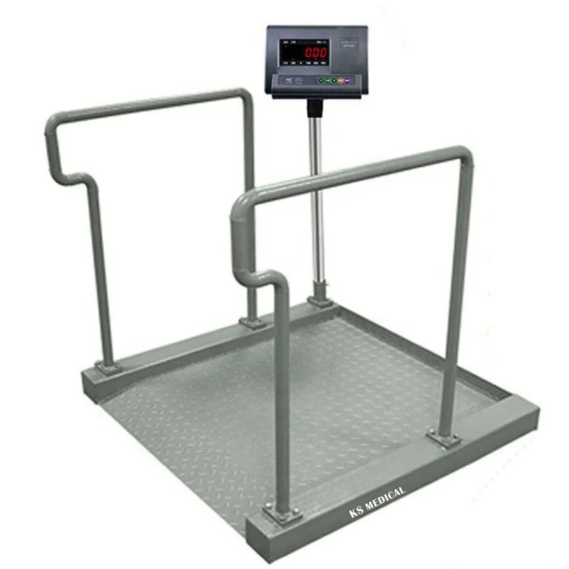 Electronic weighing scale for hospital use dialysis wheel chair medical balance scale top sale wheelchair with scale