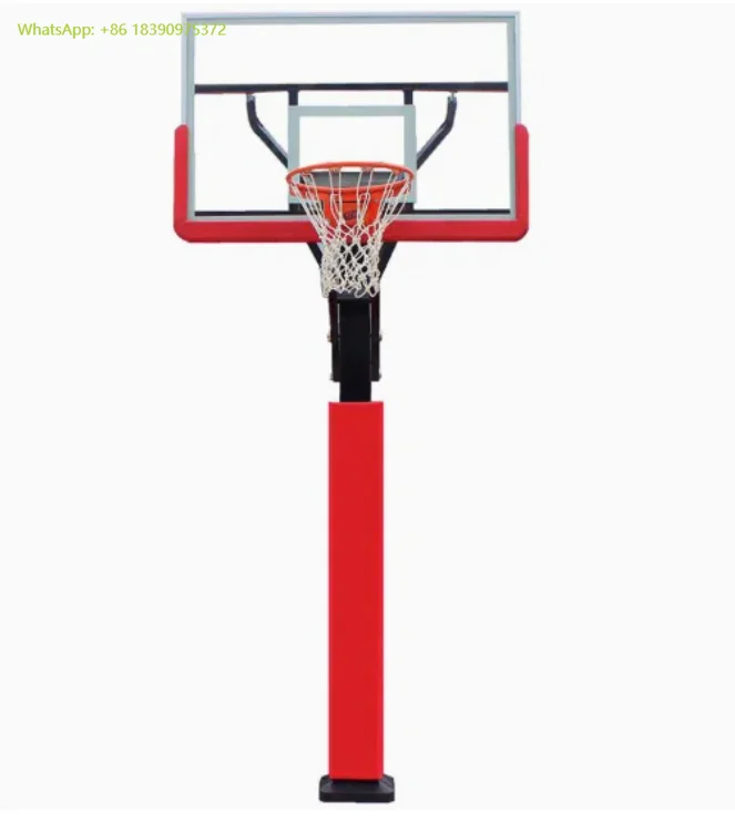 

2024 Professional Adult Indoor Training Basketball Stand New Outdoor Dunk Buried Basketball Hoop Adjustable Rim for Kids