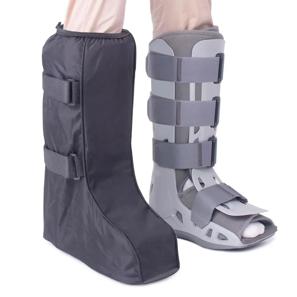 

Adjustable Ankle Support Bootie with Hook-and-Loop Closures
