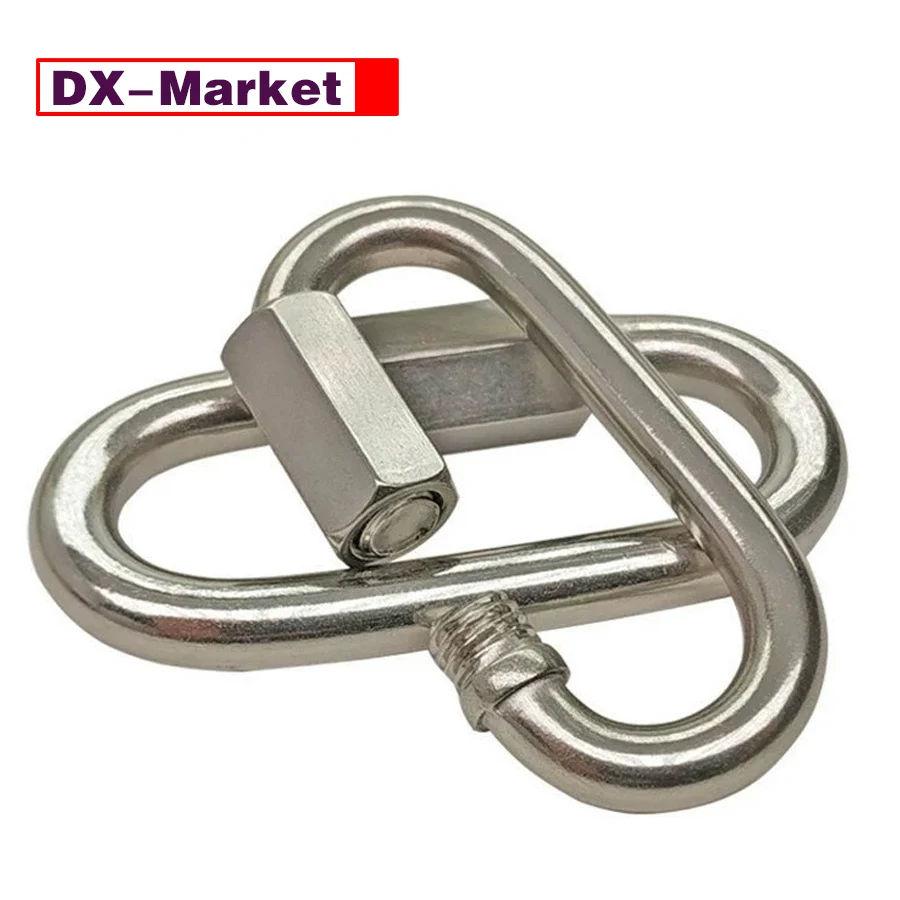 316 Stainless Steel Quick Link Hook Chain Fitting,J020