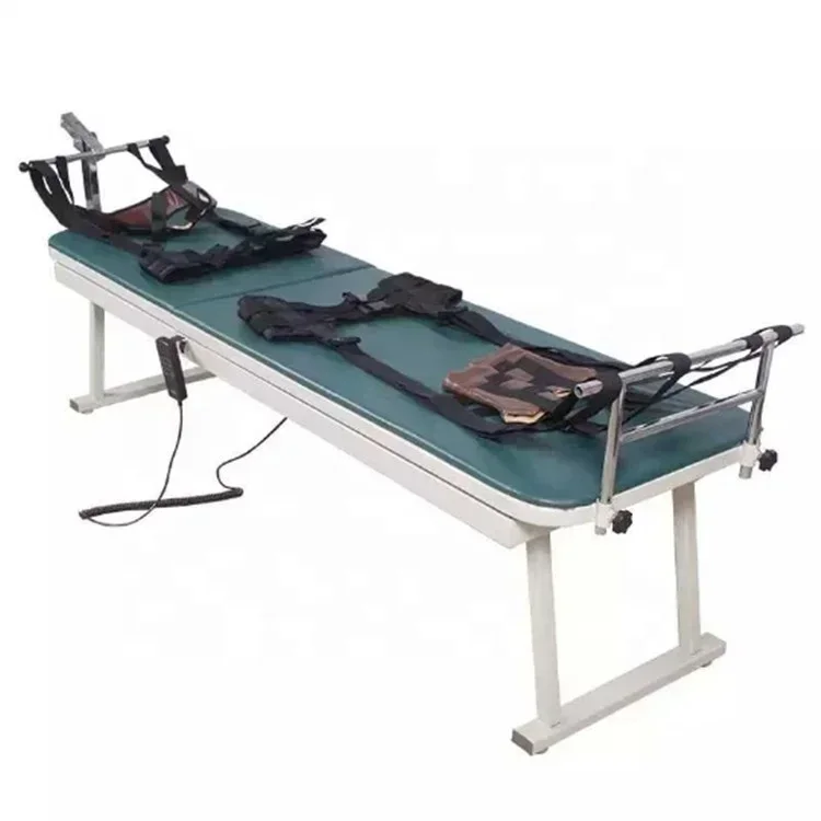 

Newest design Electric Medical cervical and lumbar traction bed stretcher