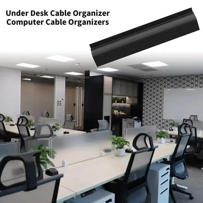 Under Desk Wire Management Cable Organizer Desk Under Desk Cable Management Box Cable Hider Cord Management Cable Organizer Tray