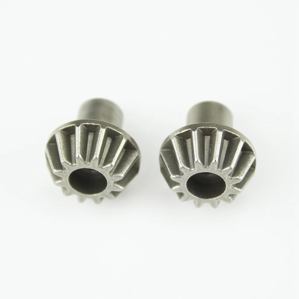 ABJL-2PCS Metal 12T Gear Upgrade Accessories For Wltoys 144001 124019 124018 12428 12423 RC Car Spare Parts