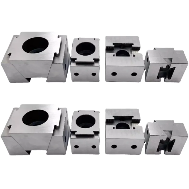 CNC M6 M8 M10 M12 M14 M16 Bench Vise OK Vise Wedge Clamps Precision Modular Single Bilateral Vise for Industrial Machining