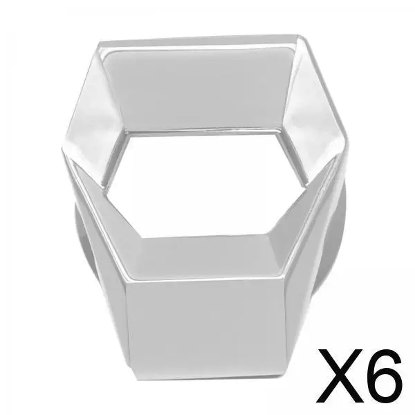 

Универсальная накладка на кнопку зажигания для автомобиля, серебристый цинковый сплав, аксессуар для стайлинга, подходит для 95% автомобилей