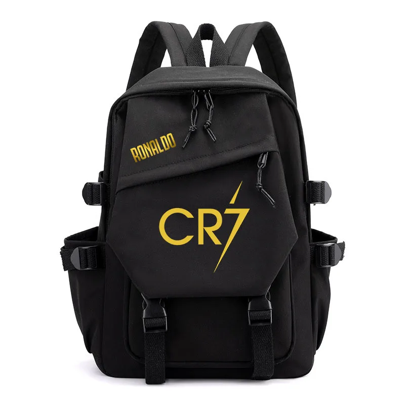 Ronaldo printed girls backpack teenage student schoolbag outdoor travel bag casual bag