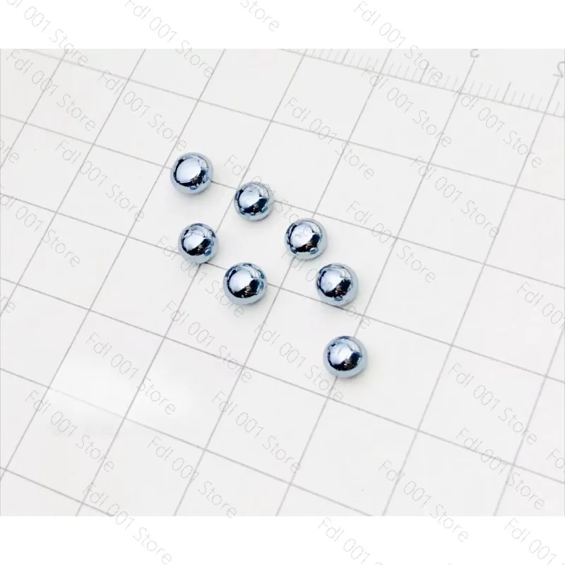 1g Single-Sided Convex Osmium Bead, Precious Metal Osmium 99.95% Pure Molten Bead