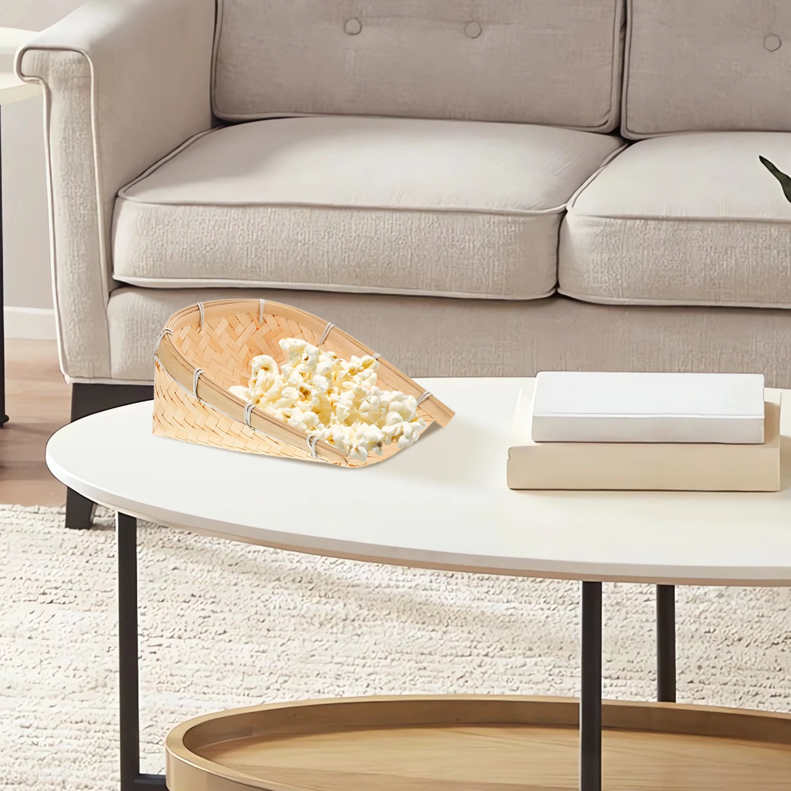 

Empty Popcorn Dustpan Magician Accessory Versatile Stage Prop for Beginners Realistic Appearance Family Gatherings