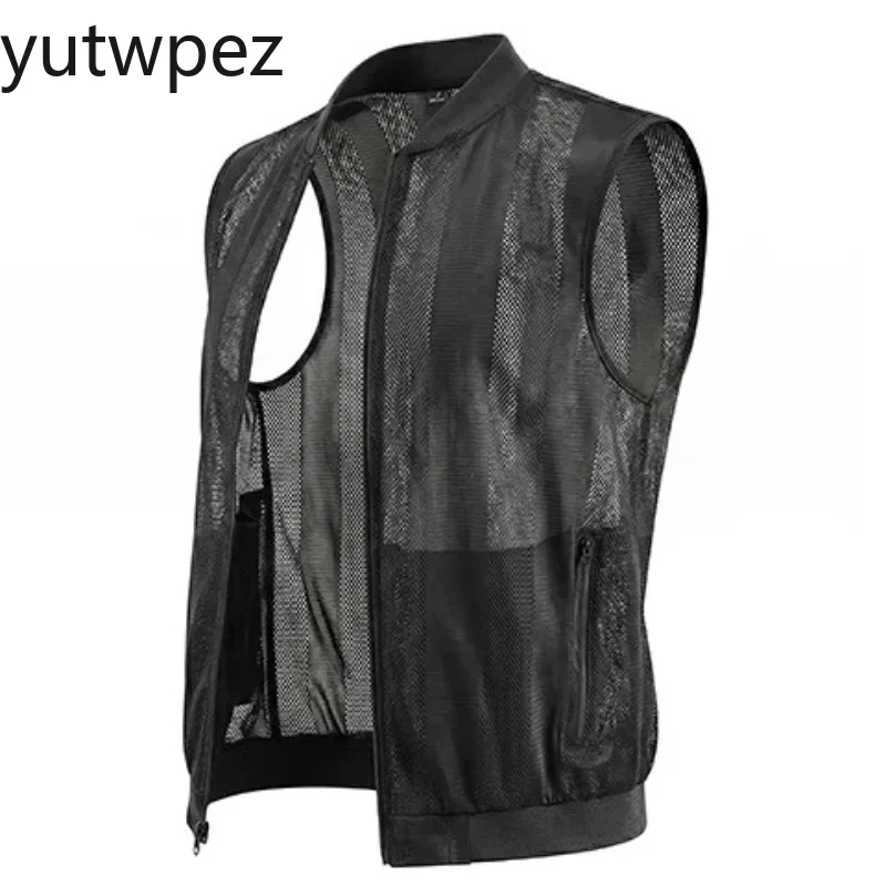 Colete Masculino de Verão Respirável para Ciclismo e Lazer, Design de Alta Qualidade, Colete de Malha Vazada para Pesca e Esportes ao Ar Livre