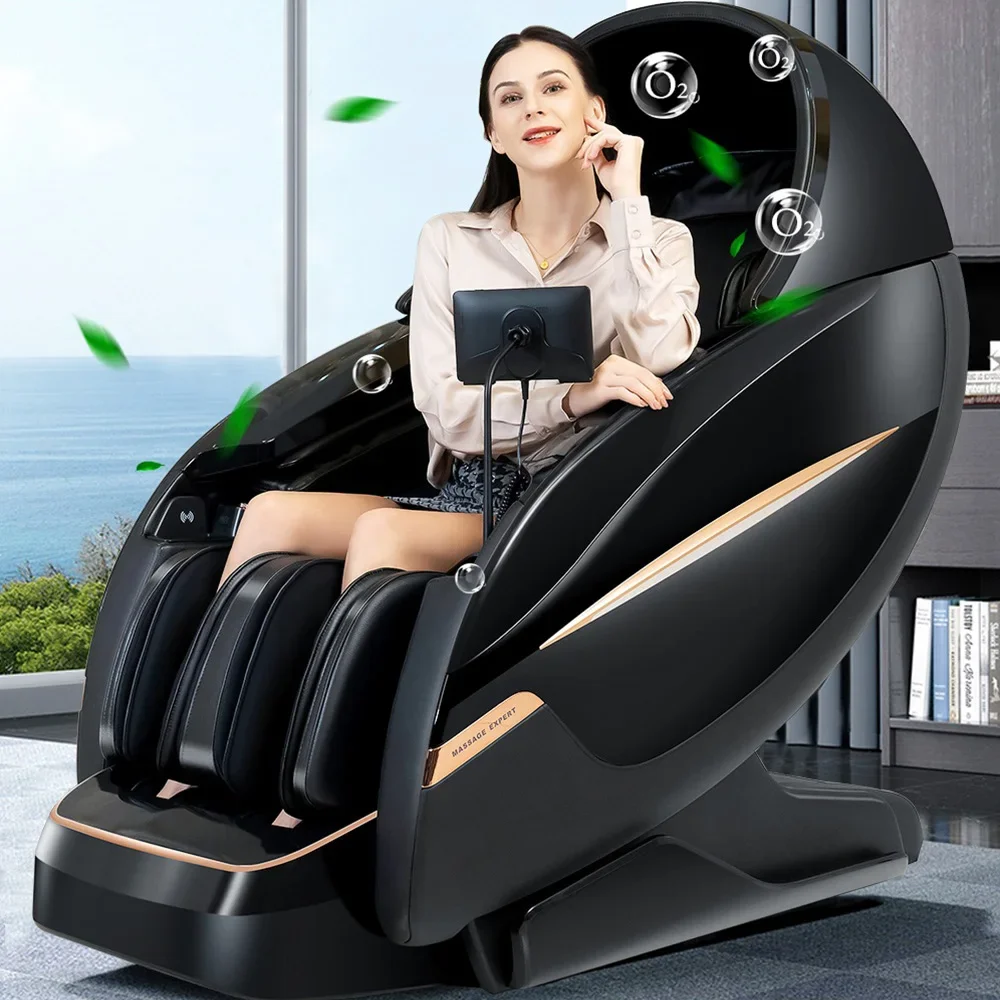 MSTAR Electric Heated Full Body Massage Chair 4D Zero Gravity