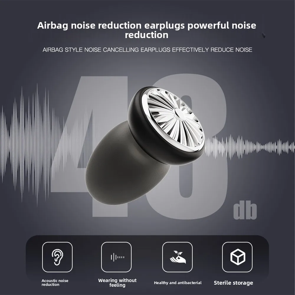 Cross-Border Sound-Isolating Noise-Reducing Earplugs Exclusively for New Users Effective Noise Prevention Ear Protection - Image 3