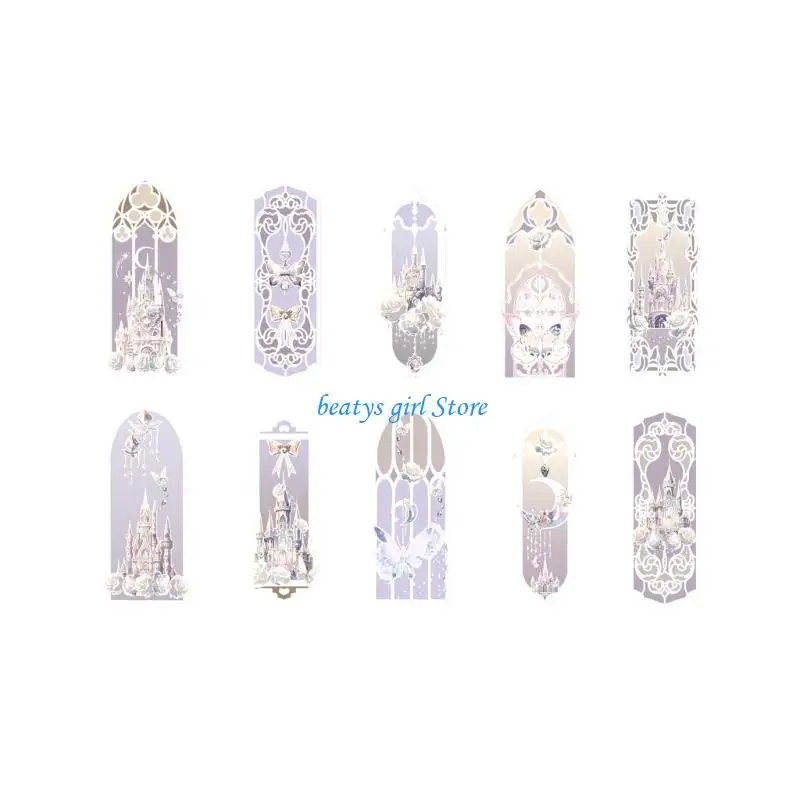 C7AB Light Weight Fashionable Themed Bookmarks Holder Book Clip For Easy Page Marking