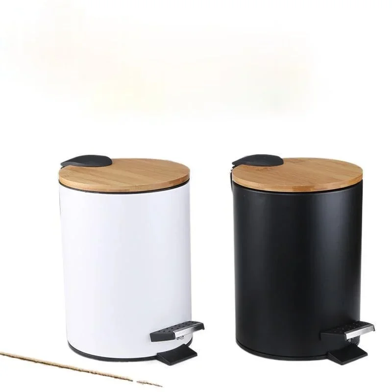

Металлический мусорный бак 3л 5л, мусорный бак для кухни, педальная мусорная корзина, корзина для мусора в отеле, органайзер, ведро для хранения