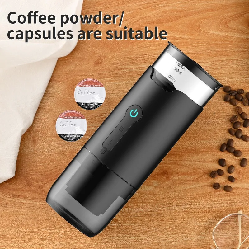 

Беспроводная электрическая американская капсульная кофемашина K-CUP, подходящая для автомобильного домашнего и наружного использования, портативная