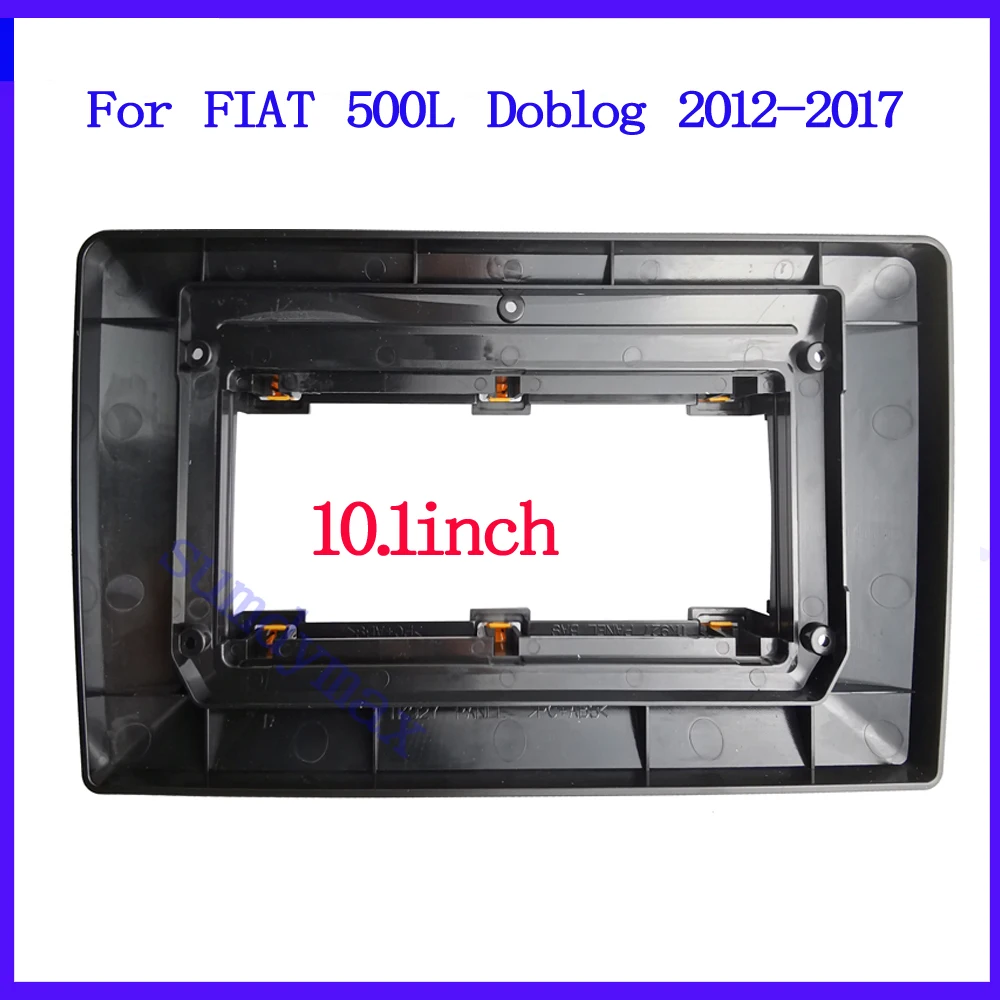 

10,1-дюймовый автомобильный радиоприемник для Fiat 500L Doblog 2012-2017, видеопанель, плеер, аудиорегистратор, 2din, автомобильный радиоприемник, рамка, крепление на приборную панель Ki