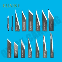 10PCS Standard RUK Cutter Cnc Automatic Flatted Digital Oscillating Blade Vibrating Knife RUKDP001 RUKDP002 RUKDP046 RUKDP072