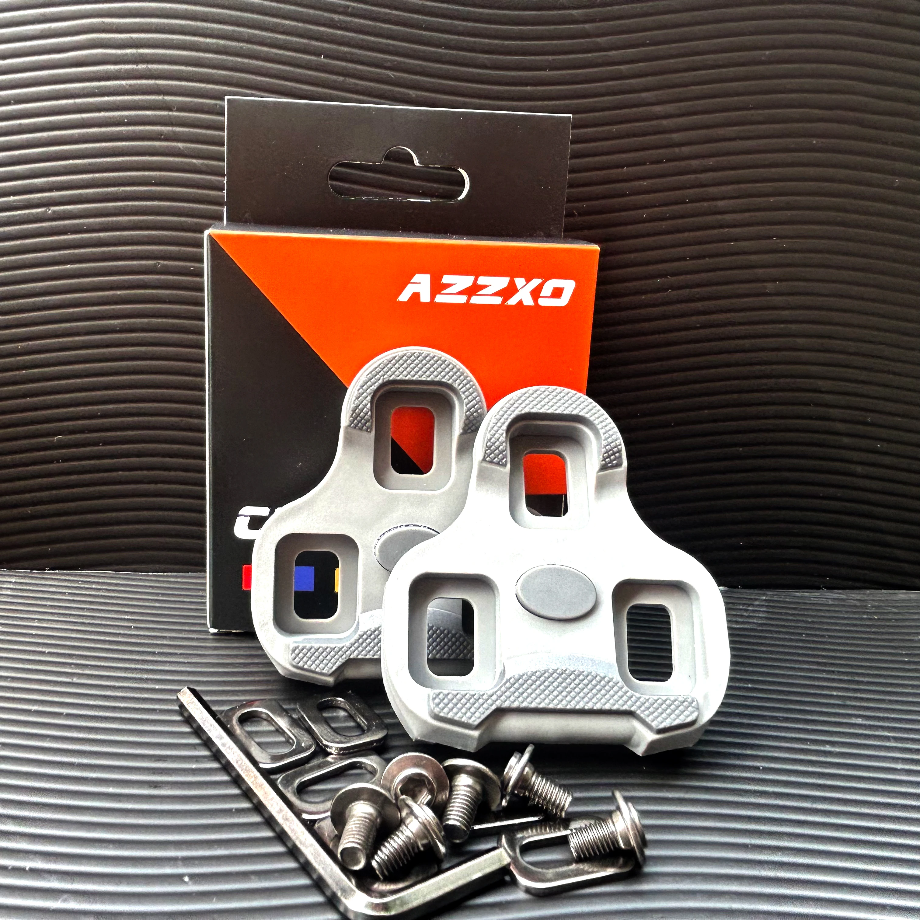 Bike Cleats Compatible with Look KEO Cleats for Indoor Peloton Outdoor Cycling Road & Bicycle Clipless Spinning Cycle Shoes