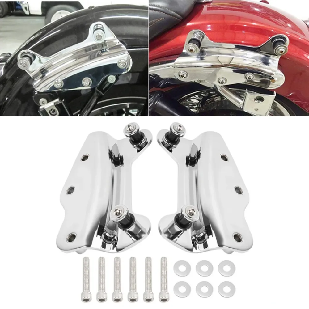 

4-Point Docking Hardware Kit Sissy Bar Mount Kit for Harley Touring Road King Electra Glide 2009-2013.