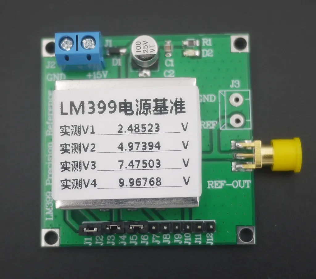 

AD584 LM399 Voltage Reference 2.5V / 5V / 7.5V / 10V High Precision Reference Source