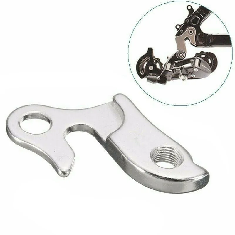 1×Bike Rear Derailleur Hanger Aluminum-Alloy Bicycle MTB Rear Gear Mech Derailleur Hanger Dropout Convertor Adaptors