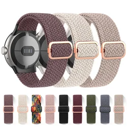 Braided Solo Loop Band For Google Pixel Watch Strap Adjustable Elastic Straps for Google Pixel Watch 2 Wristbands Bracelet