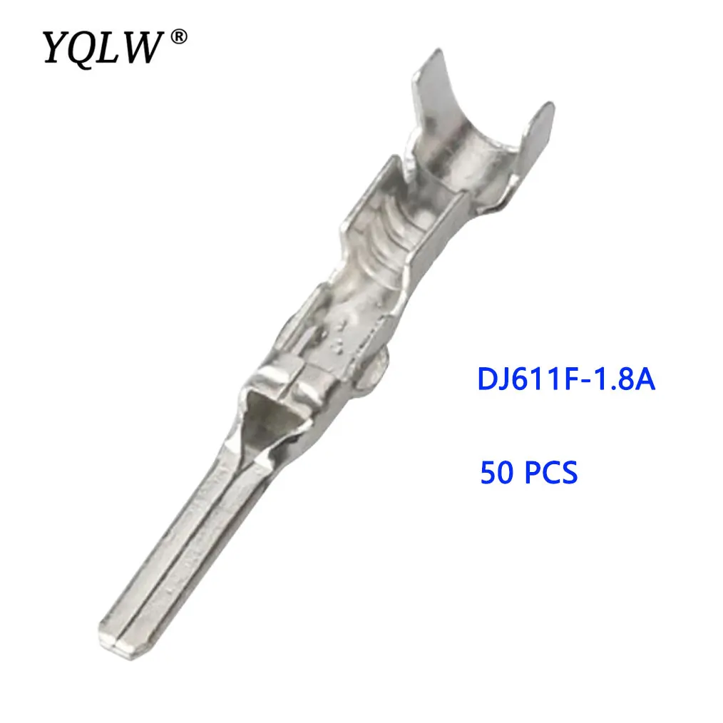 50 PCS 1.8 Series Automotive Connectors Wiring Terminal DJ611F-1.8A  Domestic Terminal