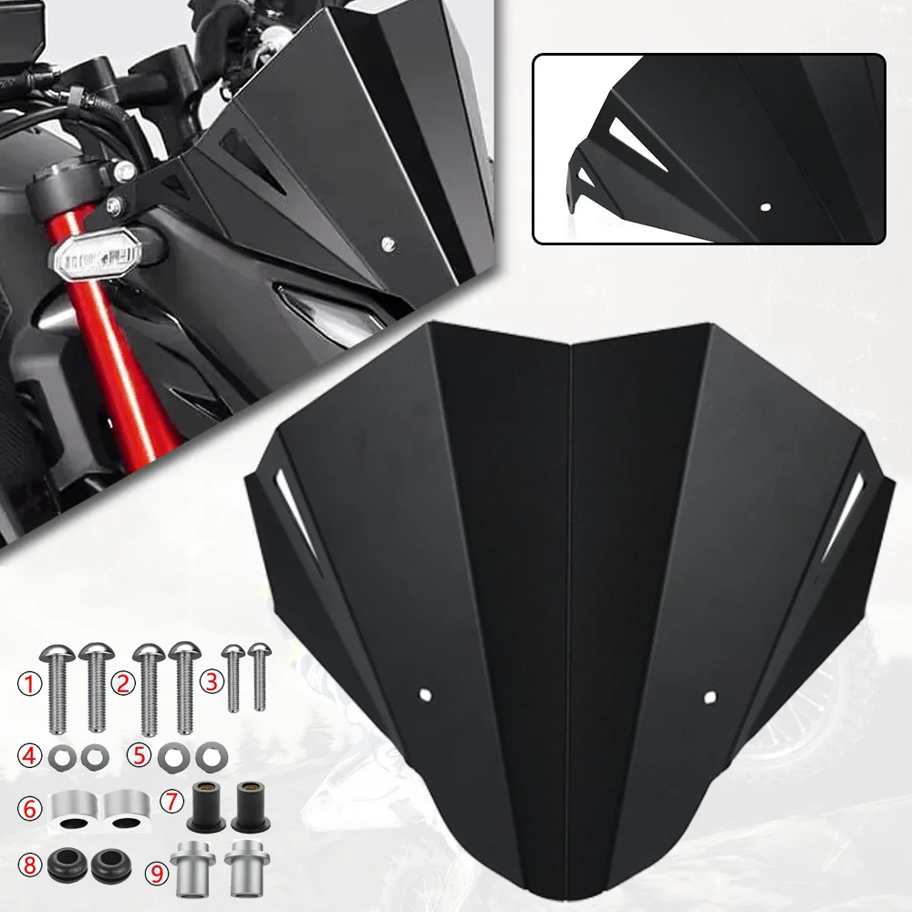 

Windshield Windscreen For Honda CB750 HORNET CB 750 Hornet 2022 2023 2024 25 Motorcycle Accessories Sport Screen Wind Deflector