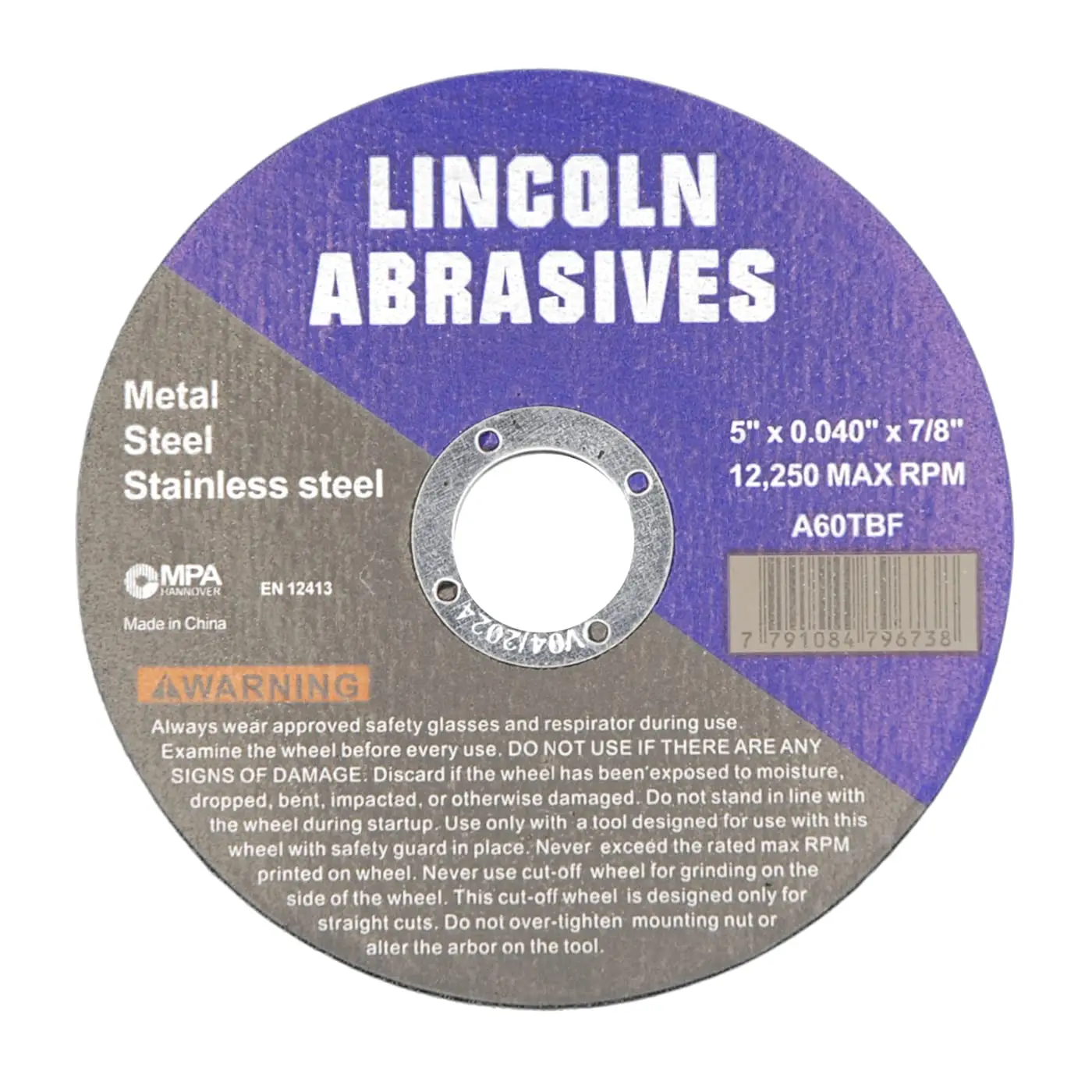 Cut-Off Wheels Lincoln Abrasives .040