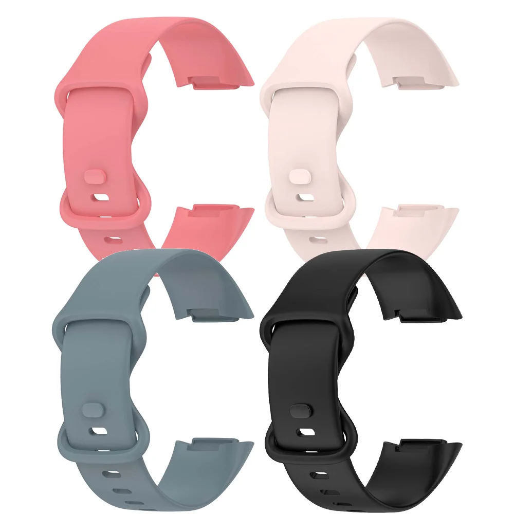 Sport Band Compatible with Fitbit Charge 6/5 Bands Women Men, Classic Soft Replacement Straps Wristbands for Fitbit Charge 6 / 5 - view 5