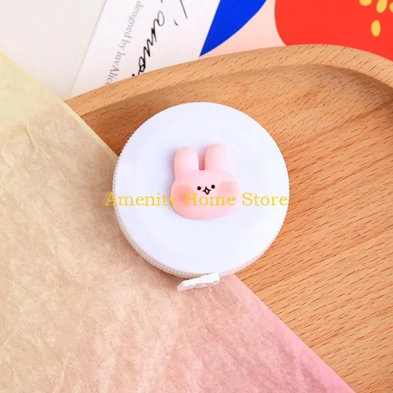 

F26C Lightweight Tape Measure Retractable Mini Cartoon Measuring Tape for Body Sewing