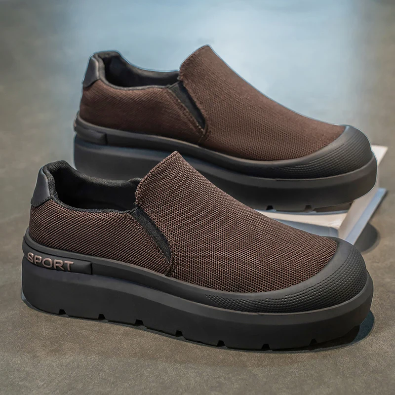 

Мужская парусиновая дышащая тонкая спортивная повседневная эластичная шнуровка с низким содержанием эластичной резины без шнуровки Tiang'd Leather oes Youth oe