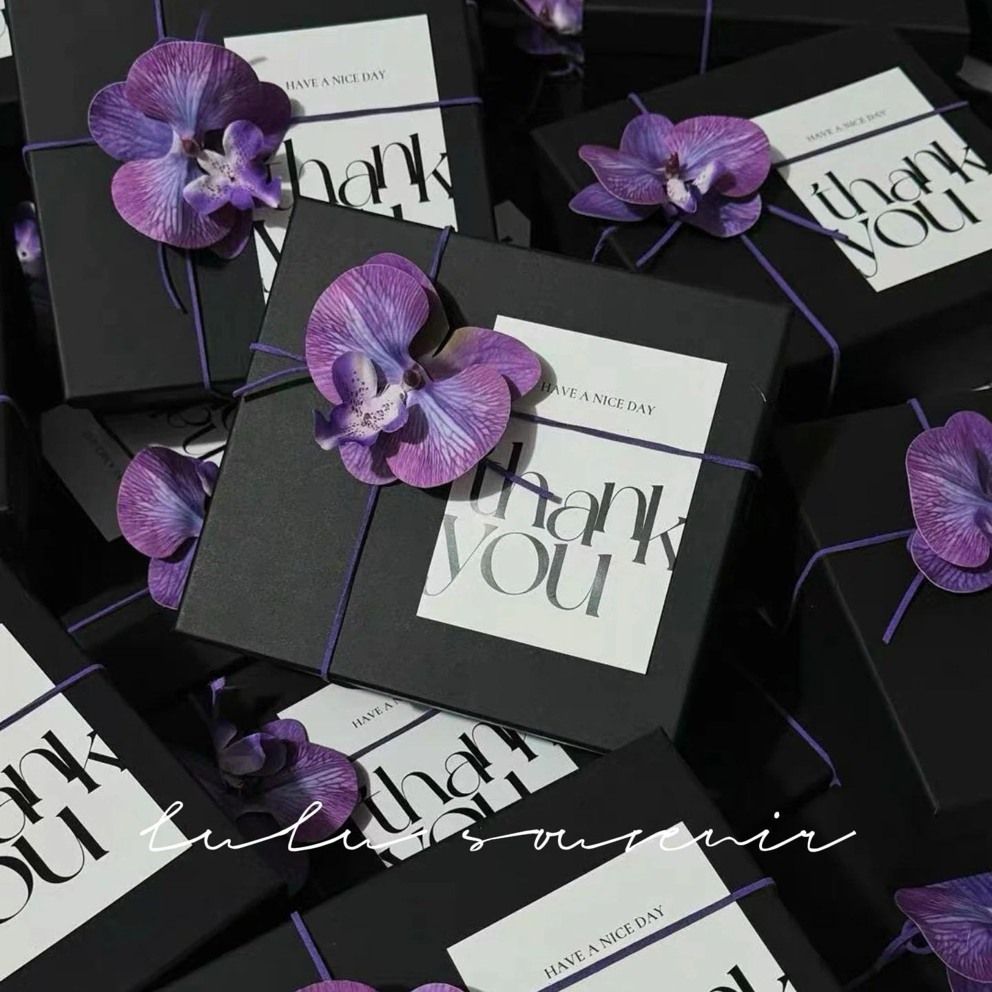 purple-orchid-gift-box-elegant-festival-opening-ceremony-beauty-salon-thank-you-present-delicate-packaging
