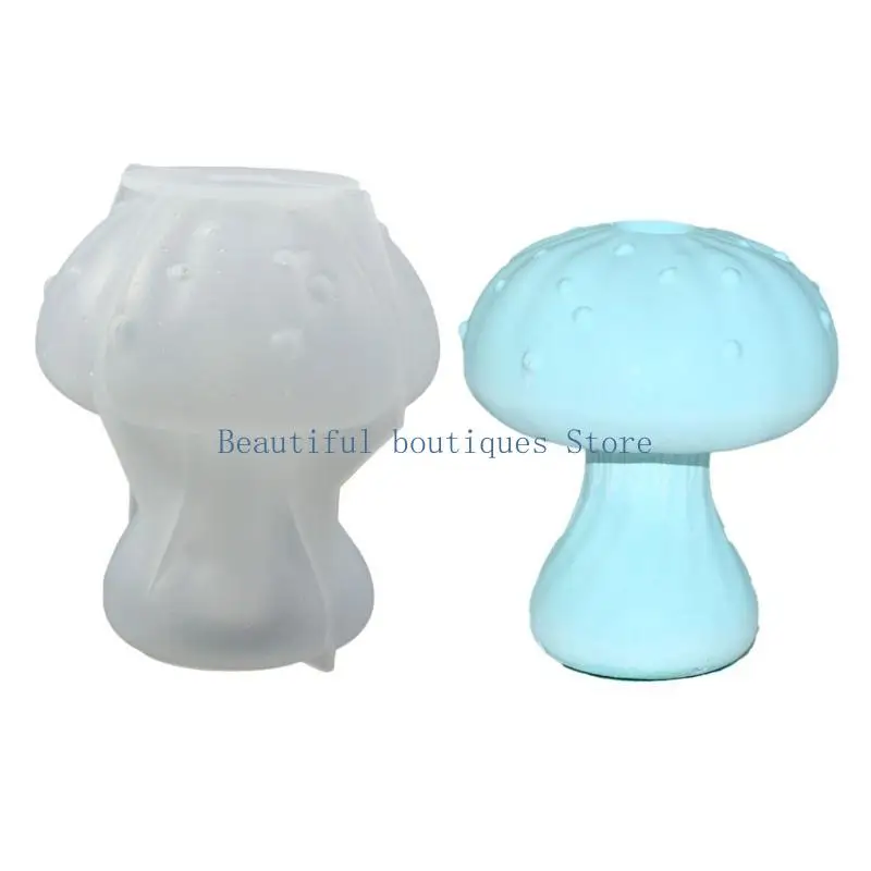 

U4LF Прочные силиконовые формы для изготовления гипсовой штукатурки и свечей в форме грибов