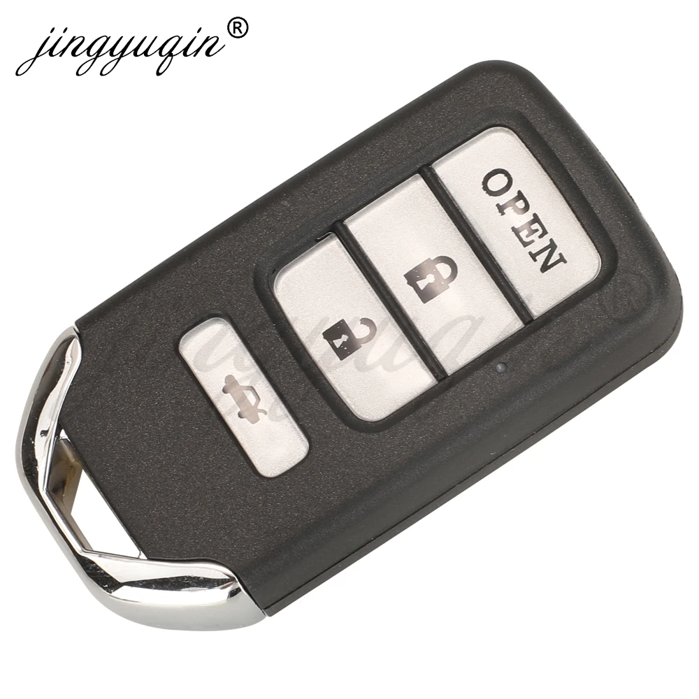 jingyuqin 2/3 Buttons Modified Flip Car Remote Key Shell For Honda Civic Accord City CR-V Jazz Vezel XR-V HR-V FRV 2013-2015