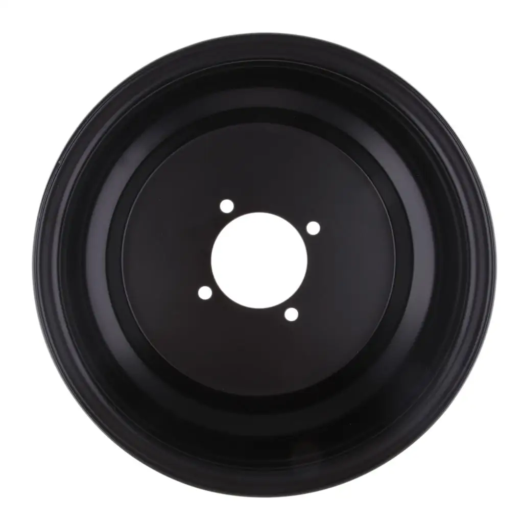 Metal Motorcycle Front Rim 4 Stud ATV Quad Buggy Go Kart 90mm Hub 280mm Diameter Fits 21x7-10 23x7-10