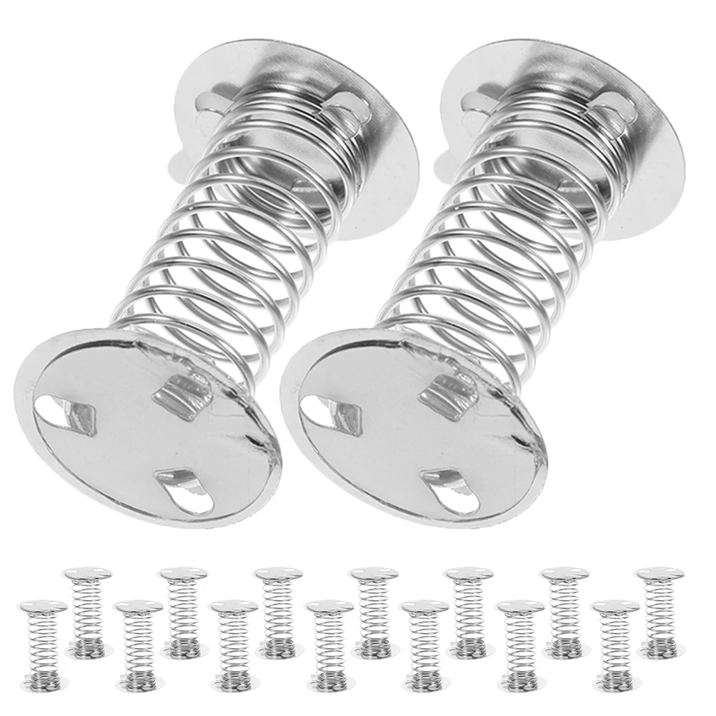 

40pcs Bobblehead Base Stable Dashboard Wobble Ornament For Car Interior Shaking Head Spring Base Metal Accessory