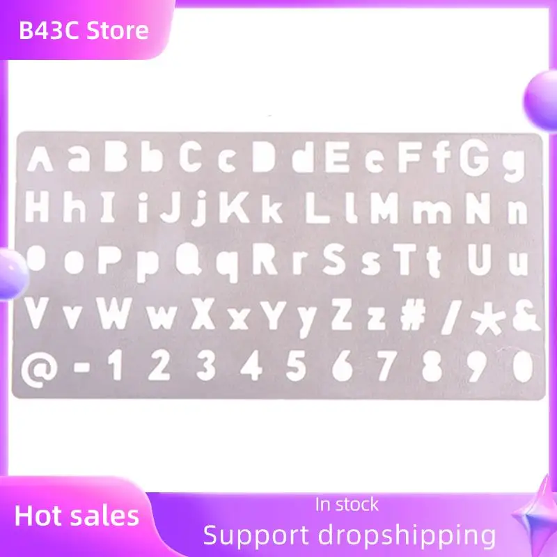 

B14C Новая фразовая пластина для семян, антикоррозийные перфораторы для персонажей, сделай сам, металлический маркировочный штамп, инструмент, крипто-стальная пластина, буквенные штампы A