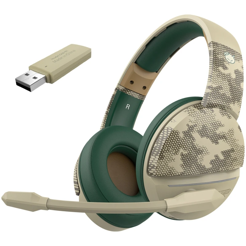 

NUBWO G08 Wireless Gaming Headset 2.4G Bluetooth Headset Noise Cancelling Headset Stereoscopic