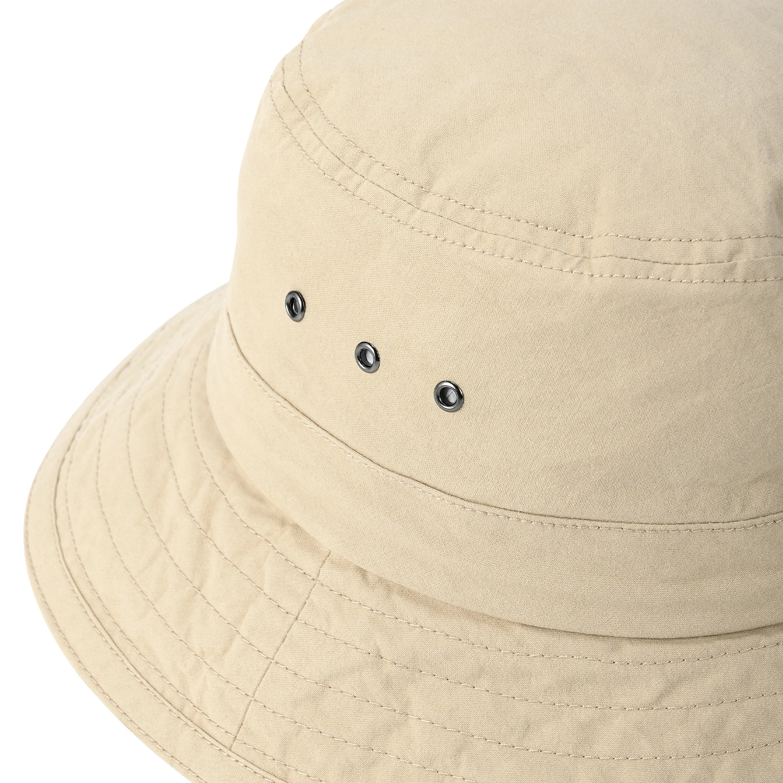 VOBOOM Men Cotton Washed Bucket Hat Packable Boonie Cap Sun Protection Visor Cap