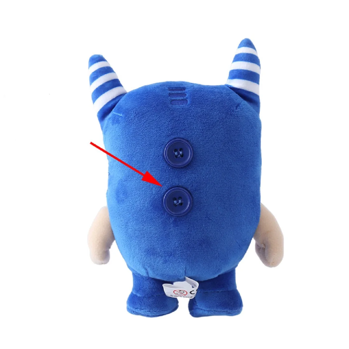 Oddbods-muñeco de peluche de dibujos animados para niños, 18-24CM de peluche de juguete, Jeff Newt Odd ZEE Bods, regalos de algodón PP, decoración del hogar, 8 unidades por lote