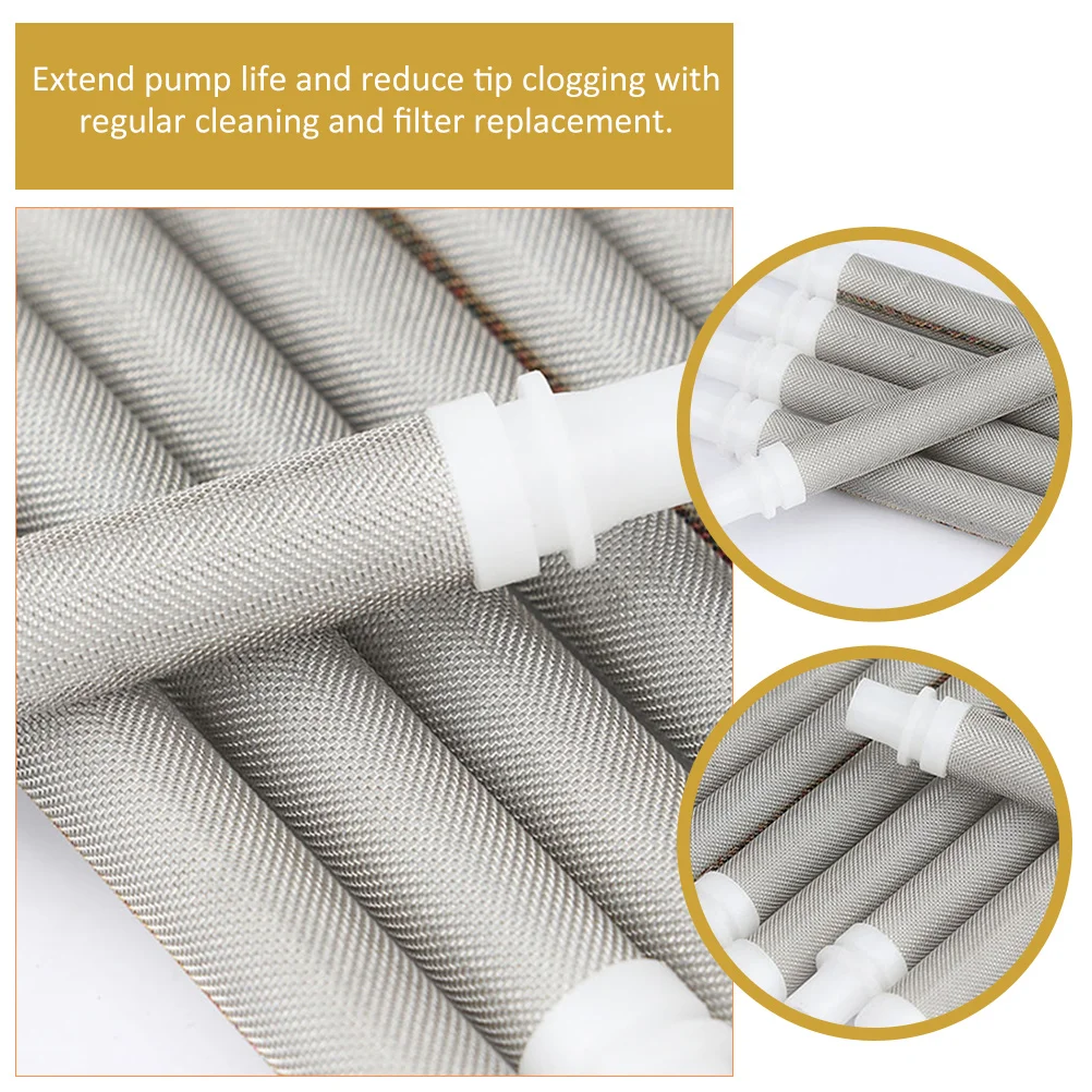 4 Pcs Spray Can Trigger Handle Fine Mesh Strainer Sprayer Filter Paint for Replace Air