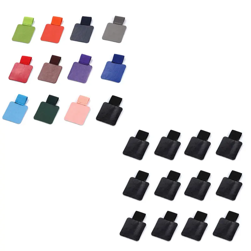 A16R-12 Pack Pen Loop Holder, Self-Adhesive Pen Holder Pencil Elastic Loop For Notebooks, Journals, Calendars