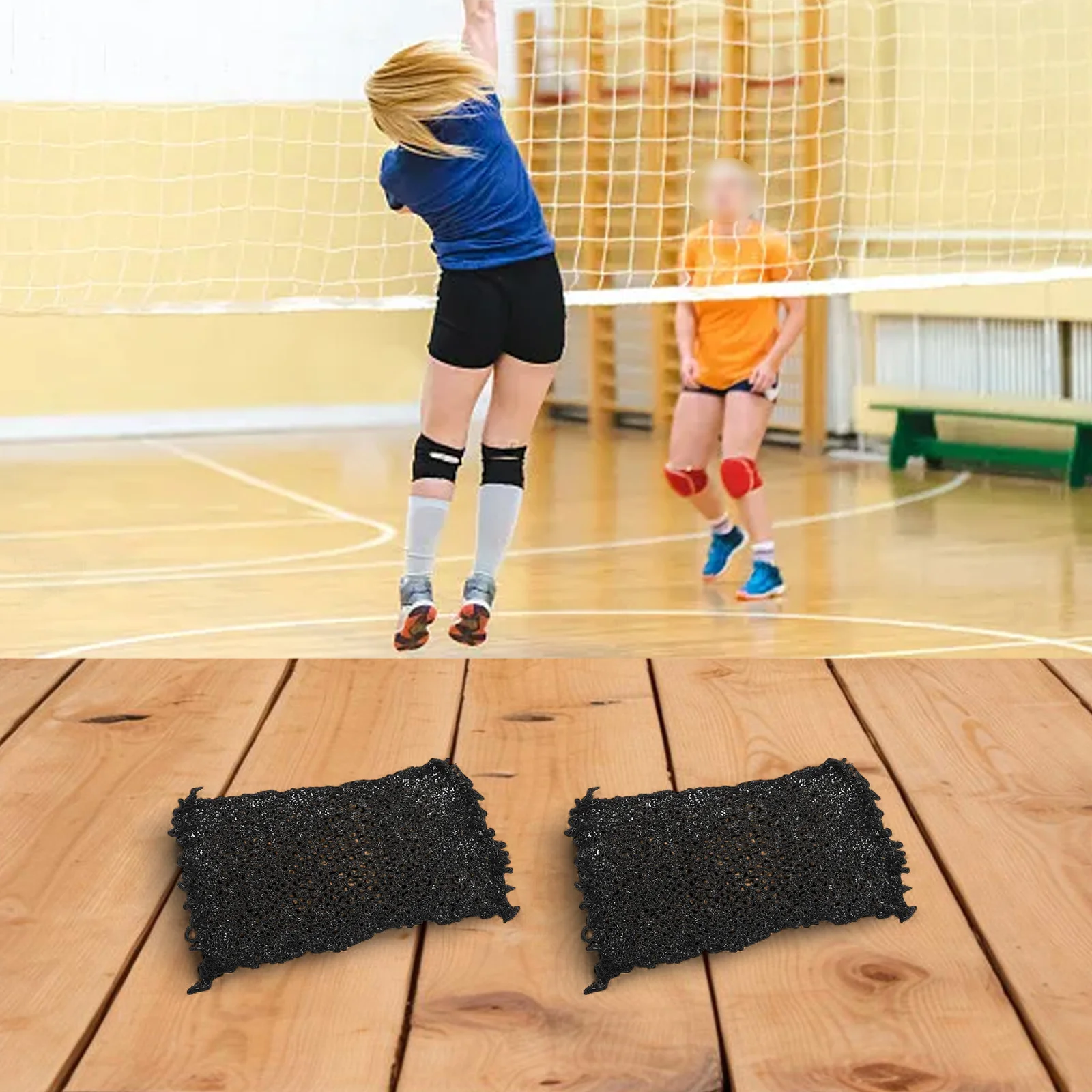 Équipement de sport d'équipe, filet rond de remplacement, jeux, 1x1m, 1m de diamètre, ensemble de 2 pièces, entraînement d'attaque et de défense