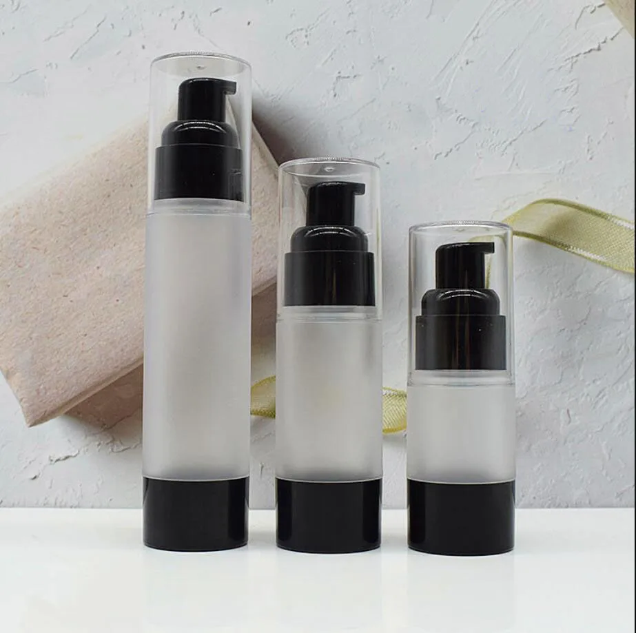 

15ml30ml50ml airless pump bottle lotion emulsion essence serum moisture toner water moisture skin care cosmetic packin