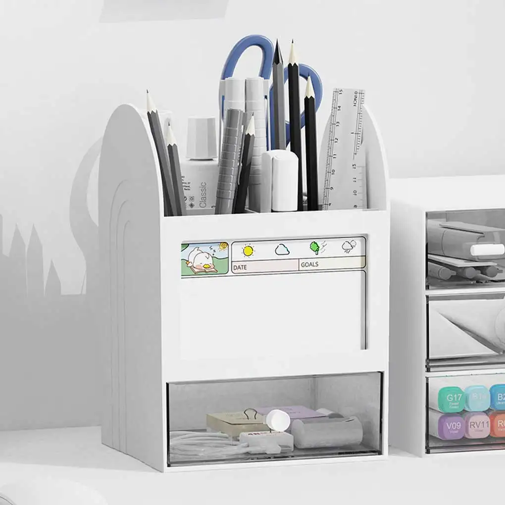 

Stationery Drawer Documents Stand Rack Large Capacity Holder Office