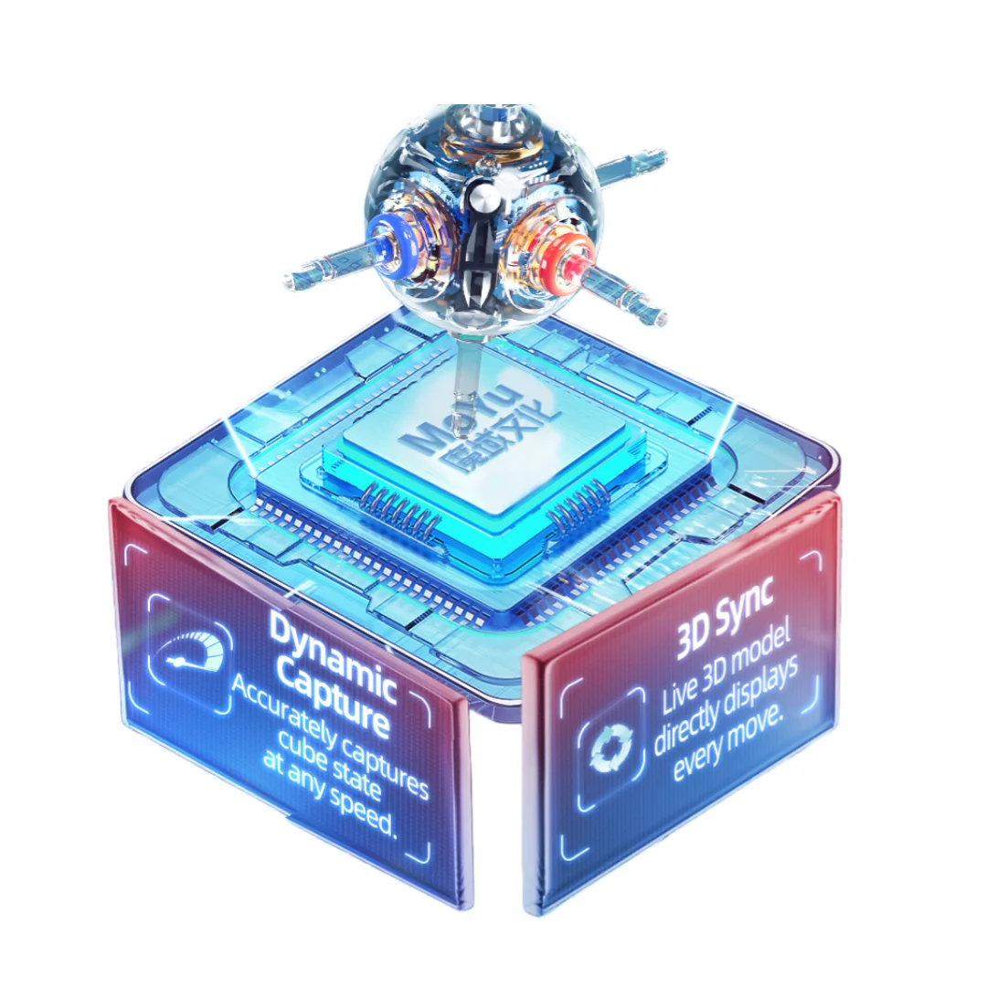 MoYu Super AoLong 3x3x3 Cubo Magico Magnetico Senza Adesivo Magico Puzzle Regali per Bambini Fidget Giocattoli Professionali