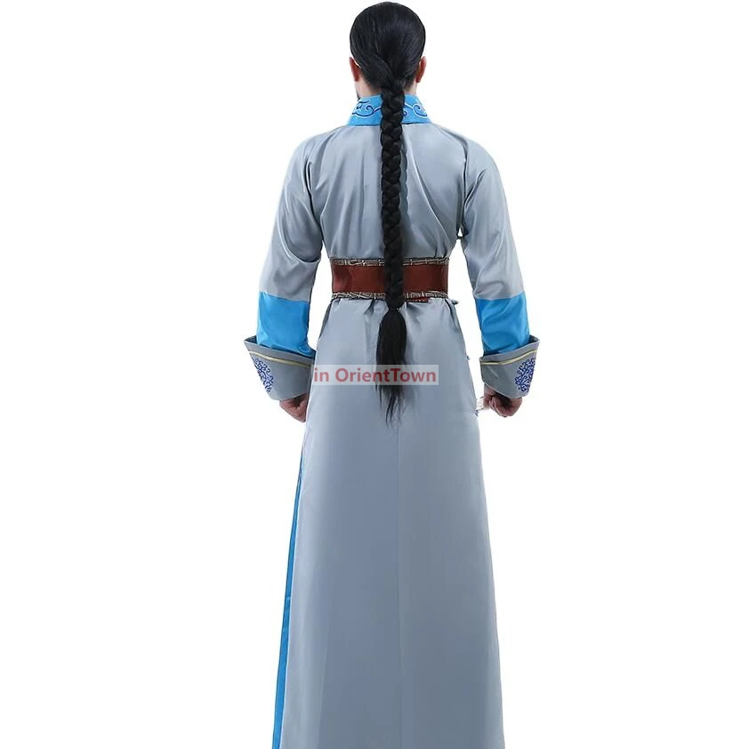 ملابس أداء تلفزيوني للأفلام، ملابس الأمير الملكي من سلالة تشينغ، رداء تنين للرجال، زي تنكري صيني قديم #6